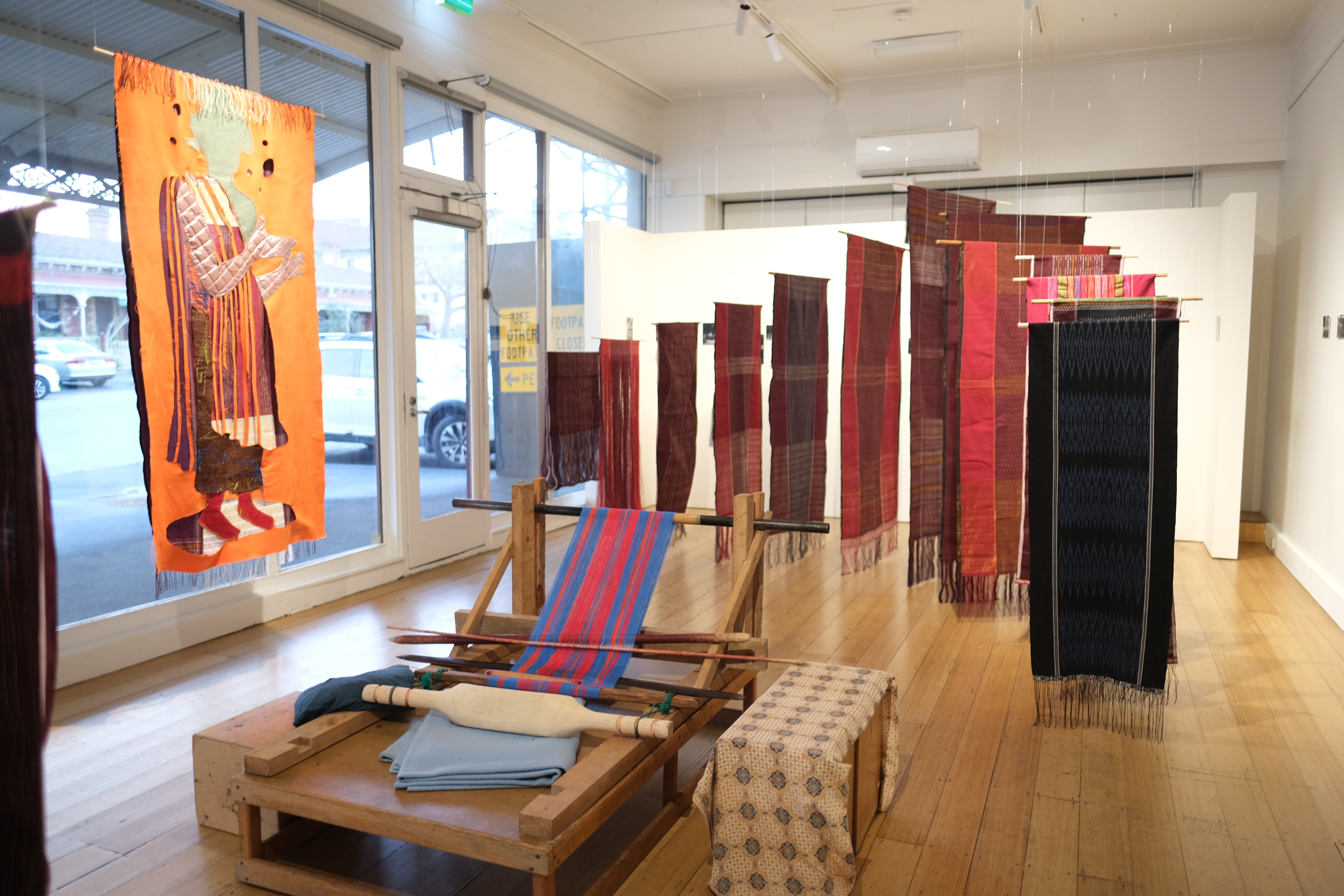 Listening setup for Small Alley Sounds presentation